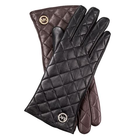 michael kors gloves black|michael kors gloves for women.